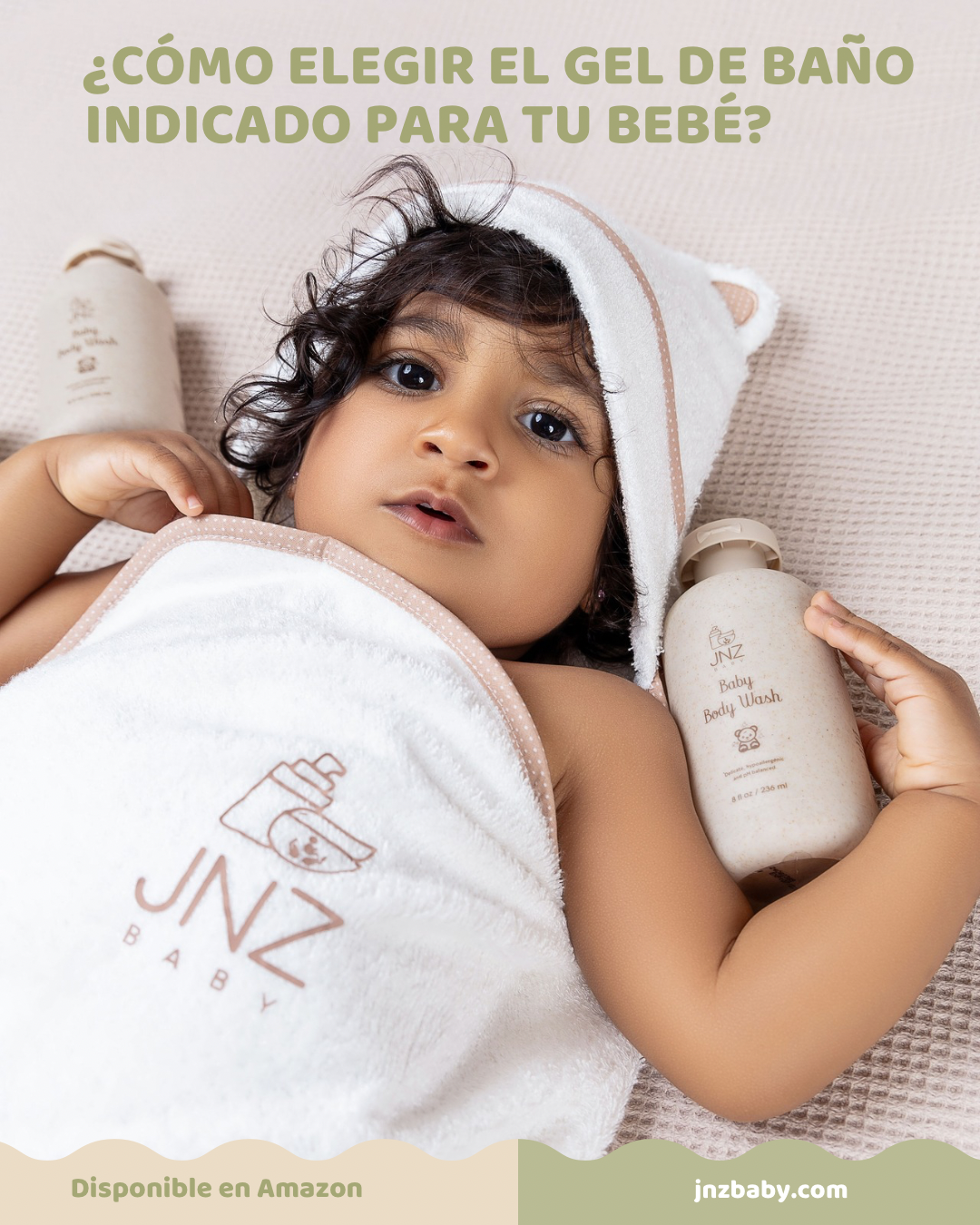 ¿Cómo elegir el gel de baño indicado para tu bebé?